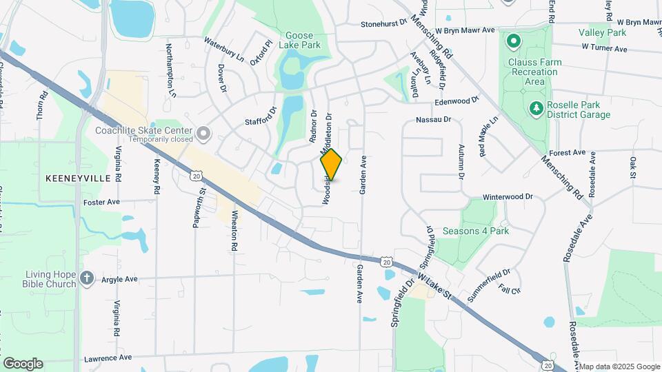 785 Woodside Dr Map and Location Details