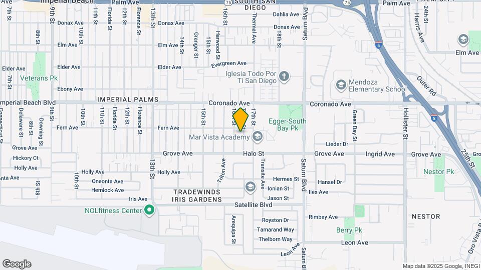 1224 Thalia St Map and Location Details