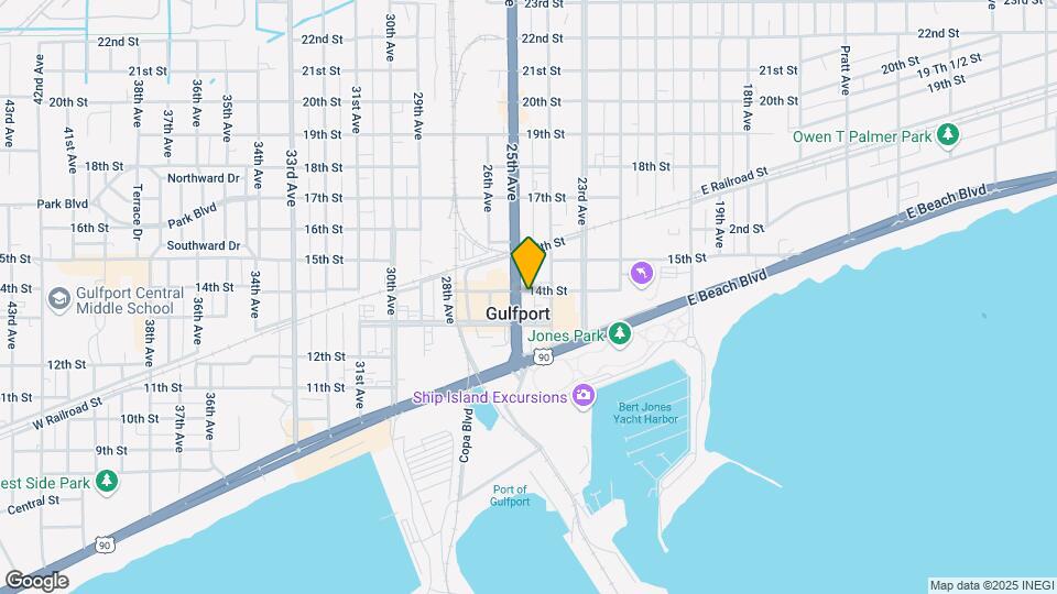 2421 14th St Map and Location Details