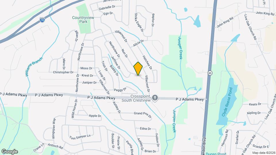 1249 Northview Dr Map and Location Details