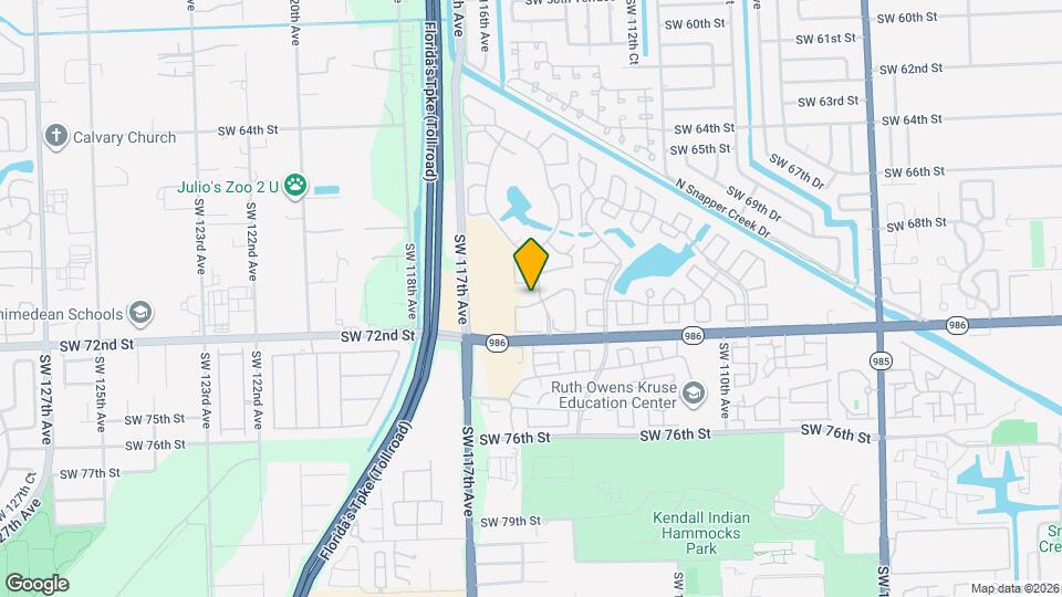 7009 SW 115th Pl Map and Location Details