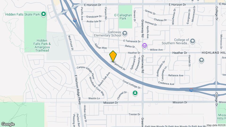 820 Bergamont Dr Map and Location Details