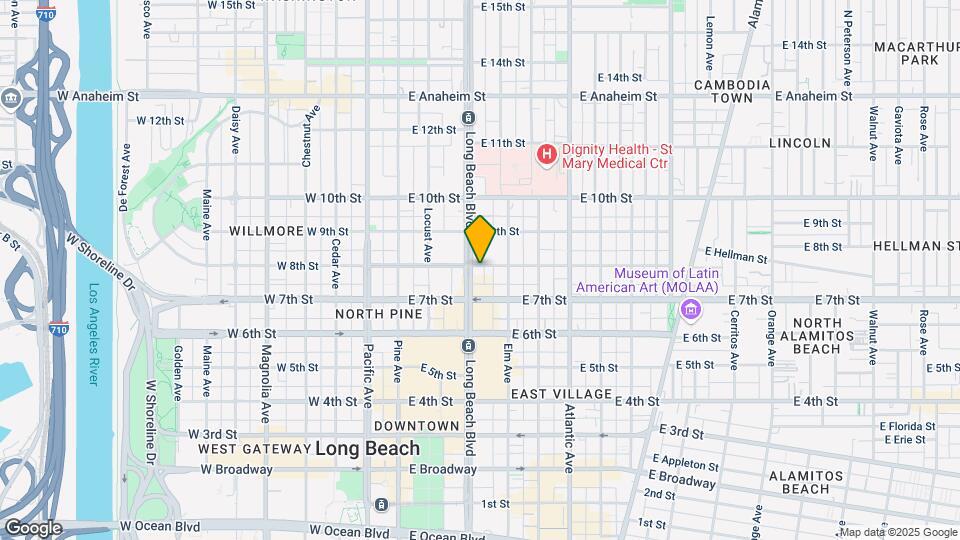 310-316 E 8th St Map and Location Details