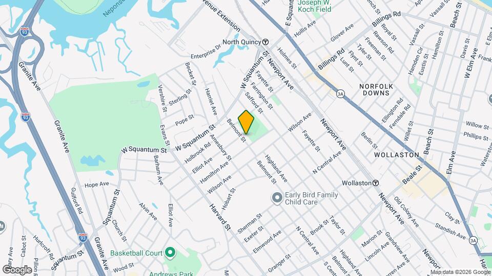 40 Belmont St Map and Location Details