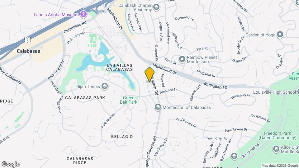 23039 Park Privado Map and Location Details