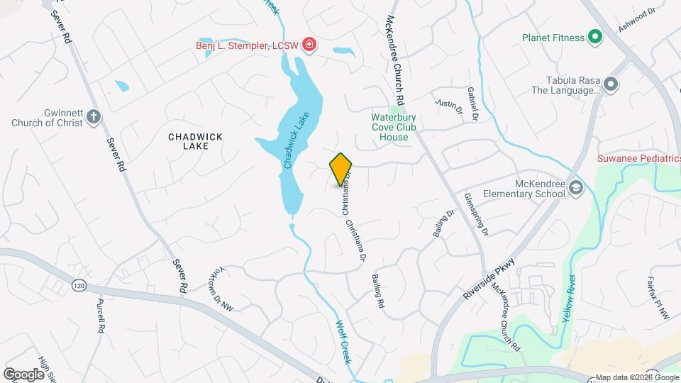 1748 Christiana Dr Map and Location Details