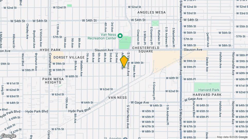 5930 Arlington Ave Map and Location Details