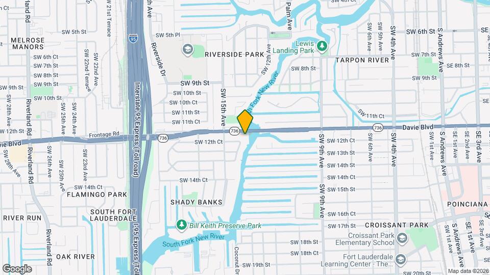 1240 SW 14th Ave Map and Location Details
