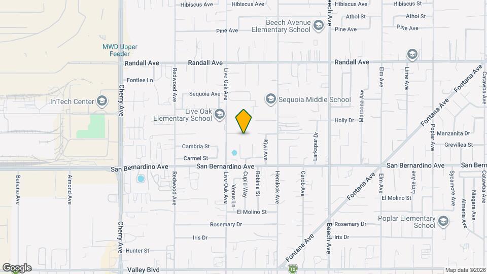 14965 Manzanita Dr, Unit 600000 Mapa y Detalles de la Ubicación
