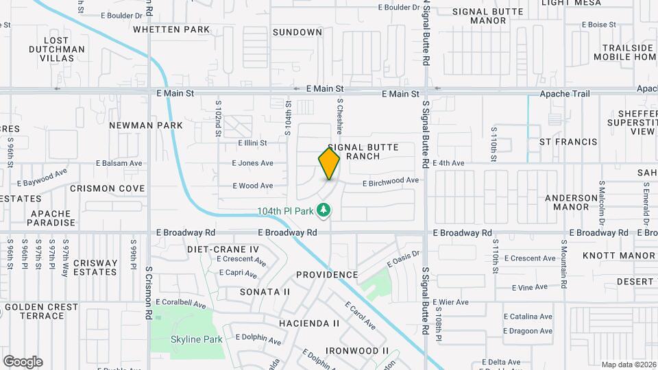 243 S Noble Map and Location Details