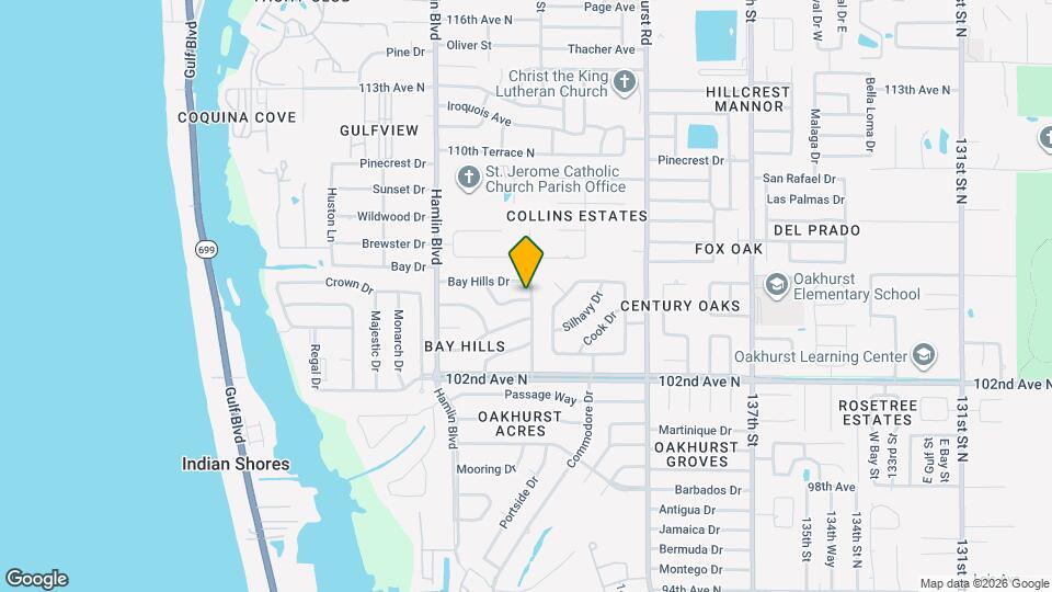 10350 Bay Hills Dr Map and Location Details