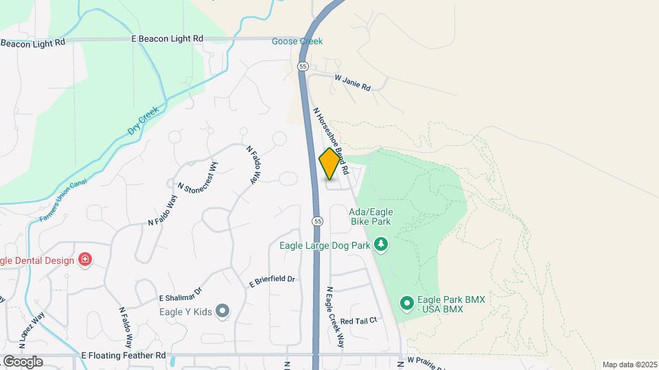 2120 N Eagle Creek Ln Map and Location Details