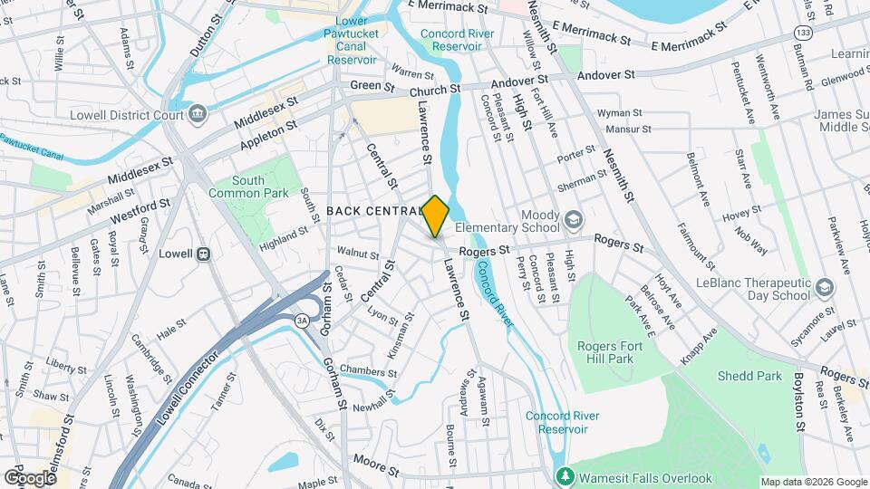 49 Wamesit St Mapa y Detalles de la Ubicación