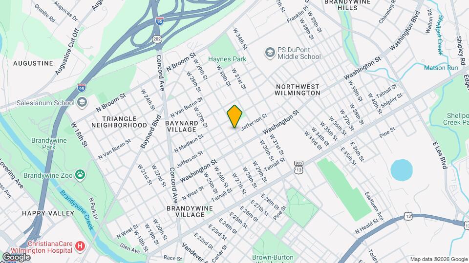 400 W 29th St Map and Location Details