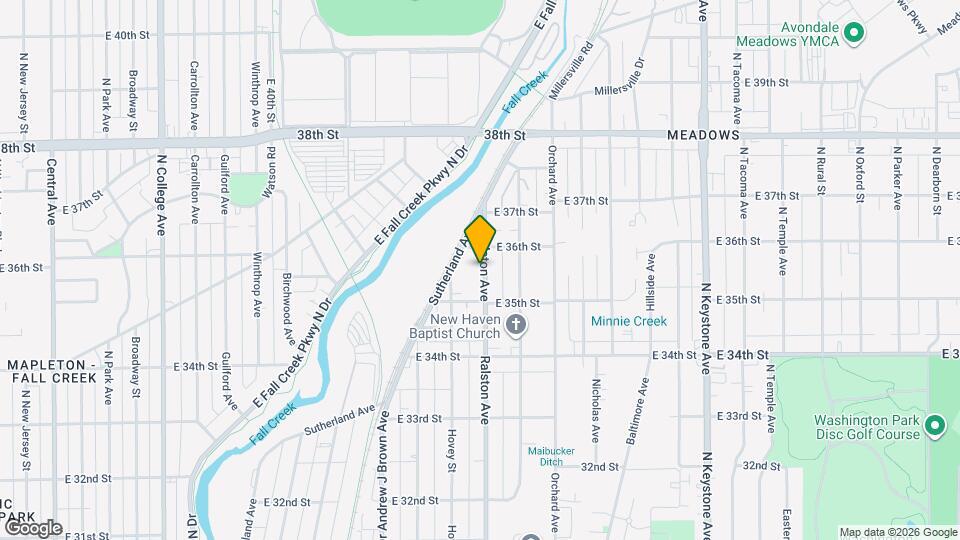 3520 Ralston Ave Map and Location Details