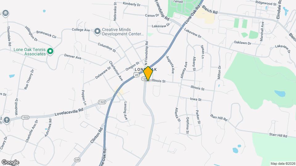 210 S Friendship Rd Map and Location Details