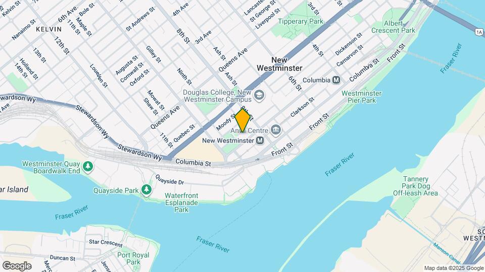 823 Carnarvon St Map and Location Details