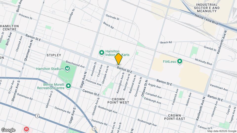 983 Barton St E Map and Location Details