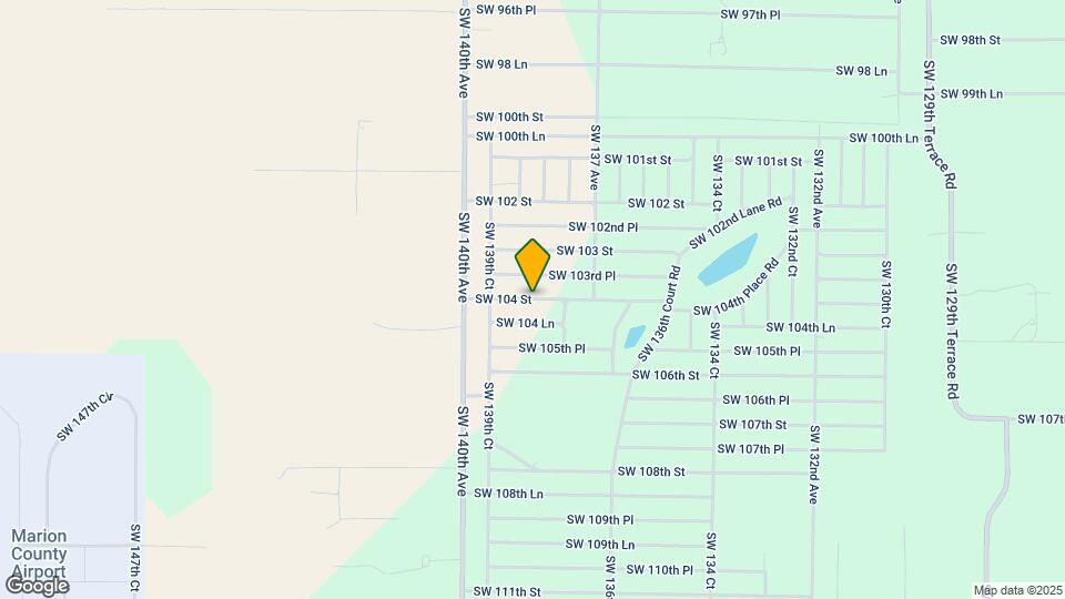 13844 SW 104 Ln Map and Location Details