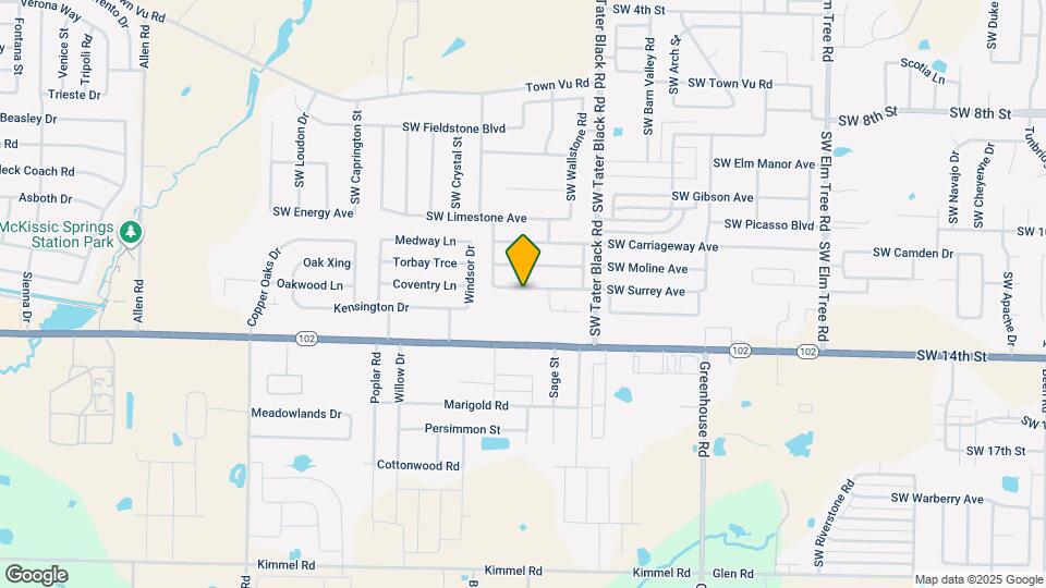 4205 SW Broadstone Ave Map and Location Details