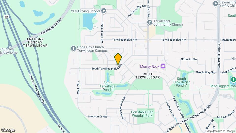 5948 S Terwillegar Blvd NW Map and Location Details