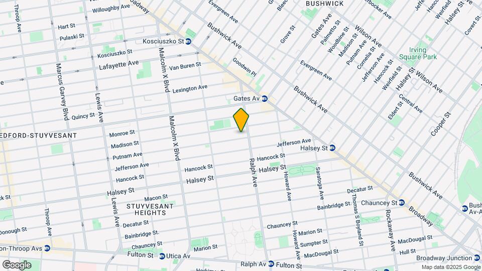 927-931 Putnam Ave Map and Location Details
