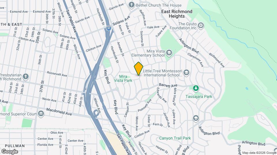 5419 Silva Ave, Unit Charming ADU Map and Location Details