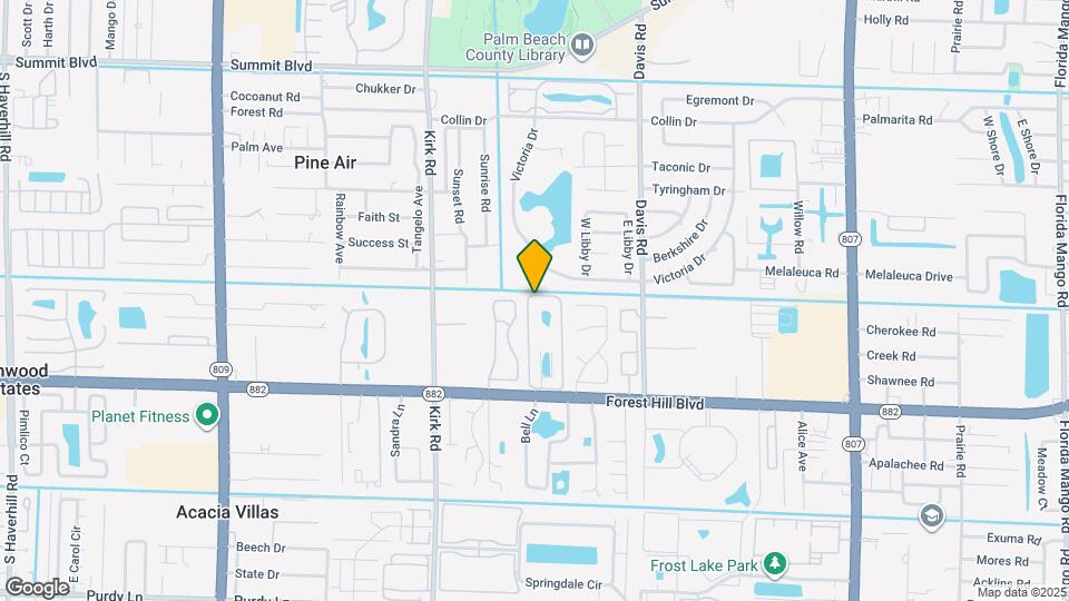 1635 Woodbridge Lakes Cir Map and Location Details