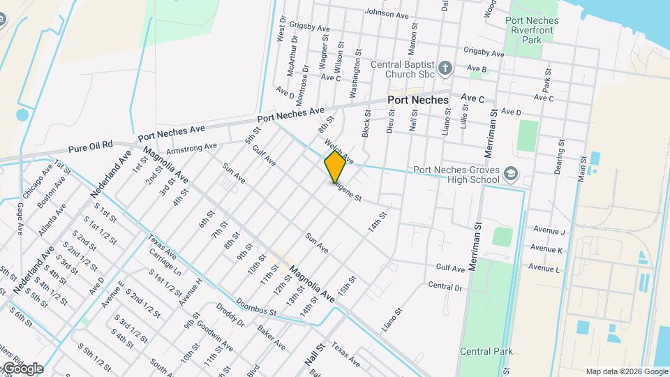 1403 Eugene St Map and Location Details