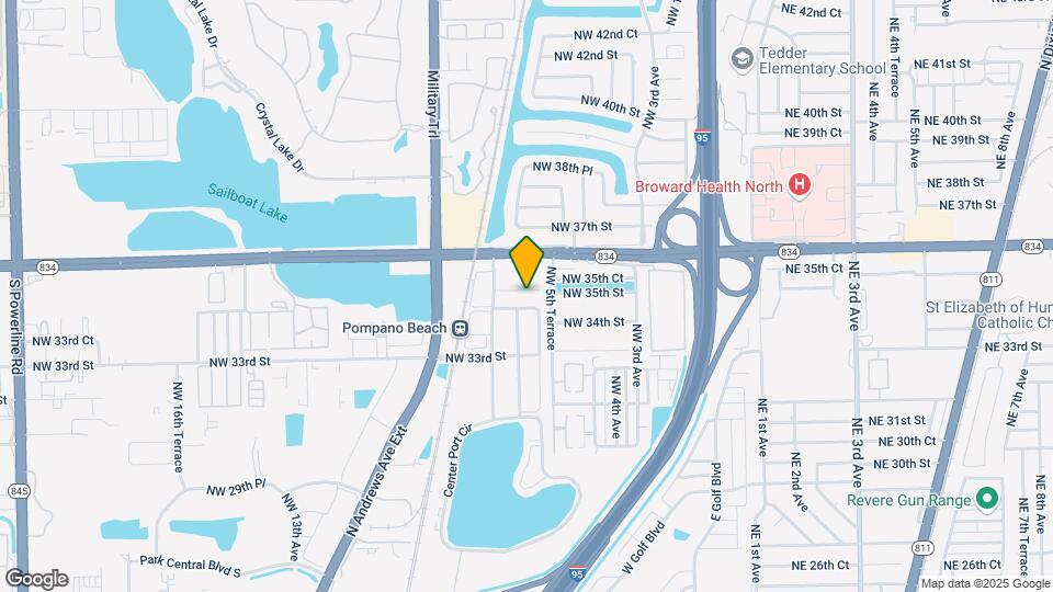 3550 NW 8th Ave Map and Location Details