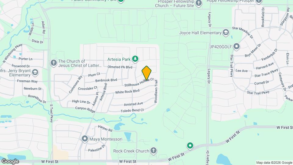 16612 Stillhouse Hollow Ct Map and Location Details