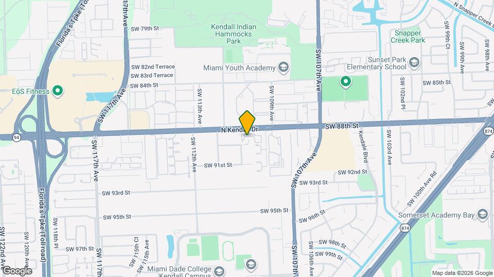 10884 SW 89th St Map and Location Details