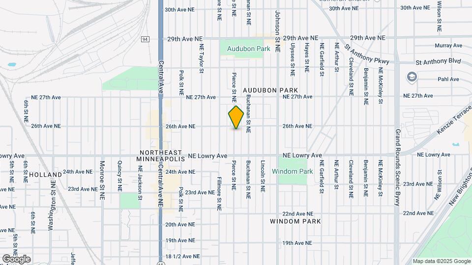 2543 Pierce St NE Map and Location Details
