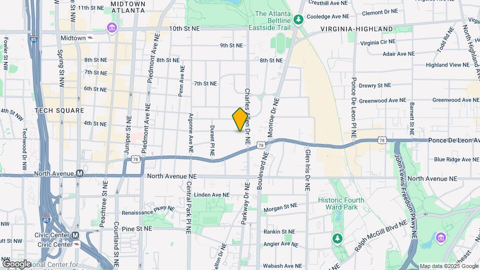 417 4th St NE Map and Location Details