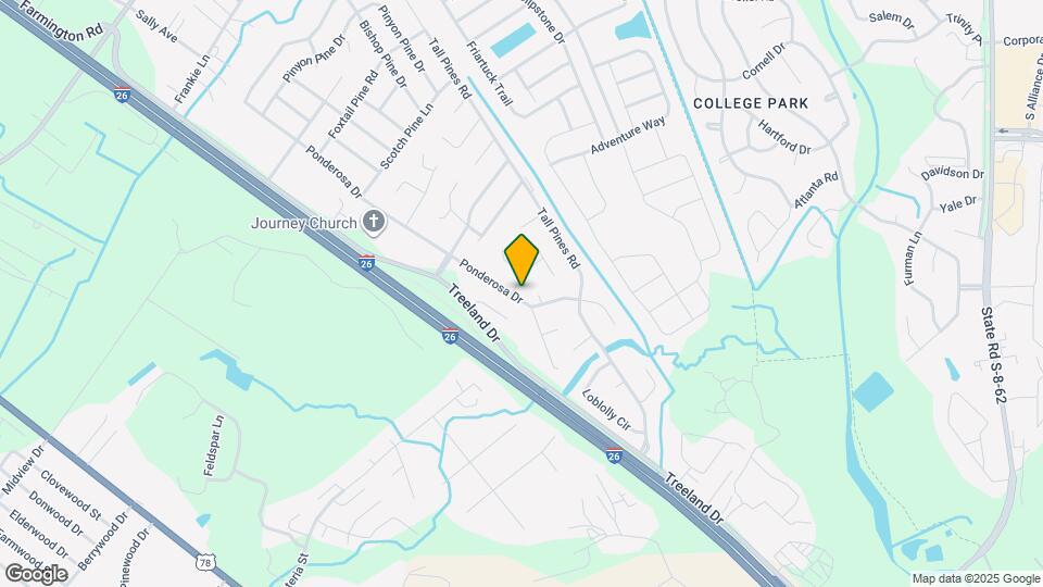 115 Ponderosa Dr Map and Location Details