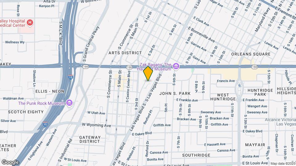 1155 S 4th St Map and Location Details
