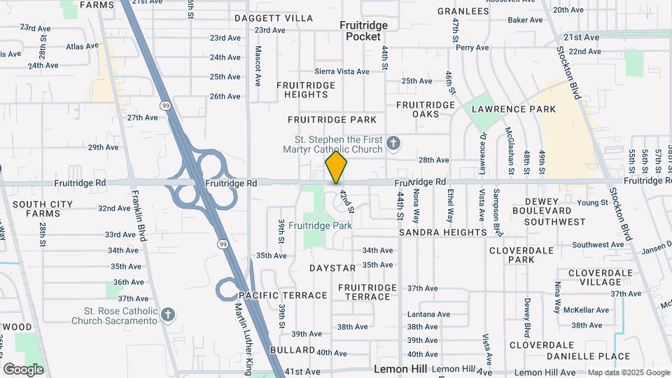 4046 Fruitridge Rd Map and Location Details