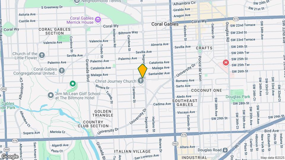 619 Anastasia Ave Map and Location Details