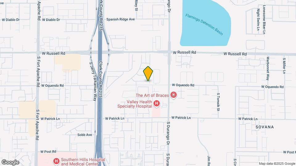 8719 Rio Andir Ave Map and Location Details