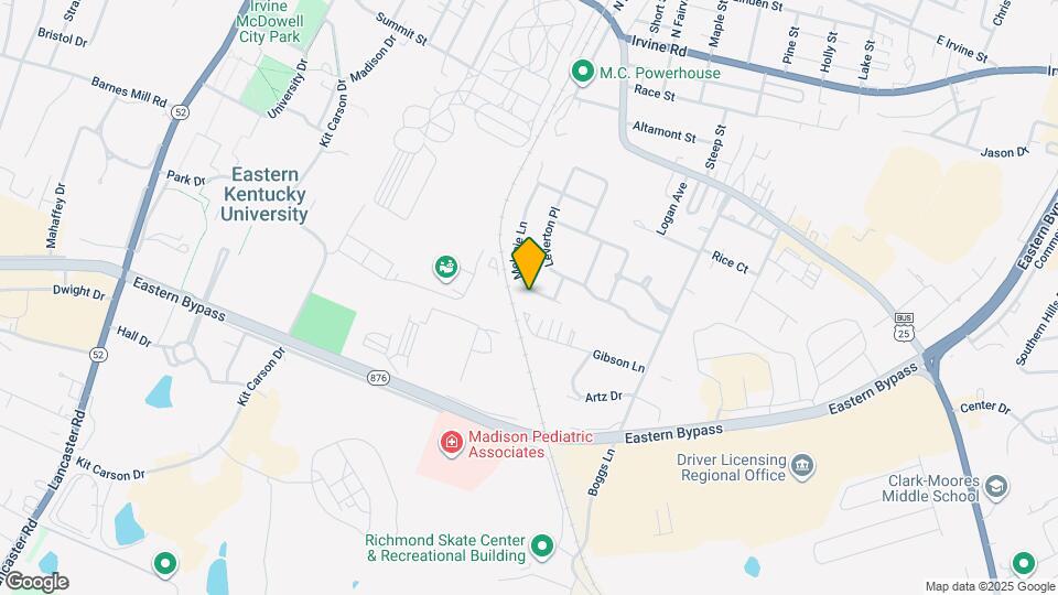 858 Melanie Ln Map and Location Details