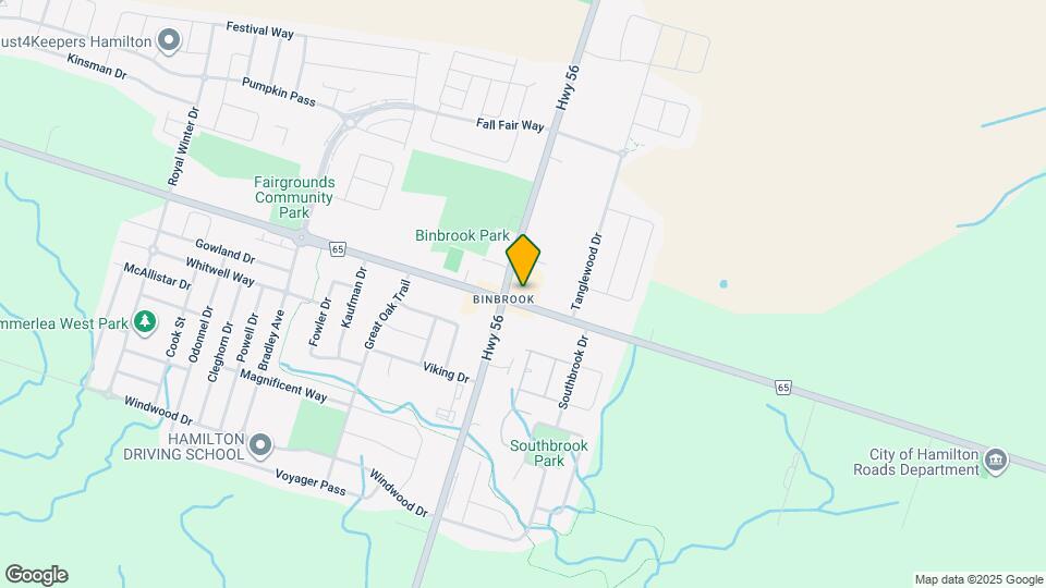 2668 Binbrook Rd Map and Location Details