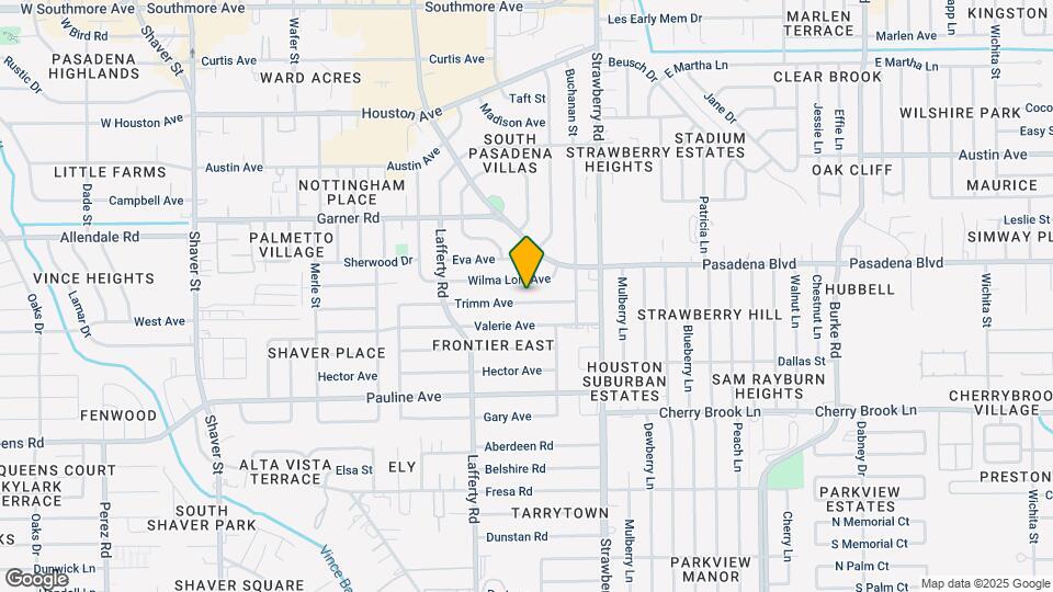 1207 Trimm Ave Map and Location Details
