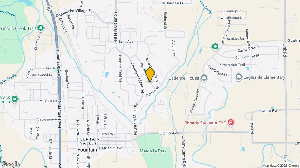 617 Rye Ridge Rd Mapa y Detalles de la Ubicación