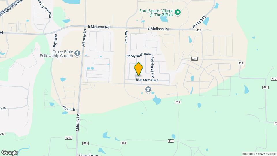 3821 Blue Stem Blvd Map and Location Details