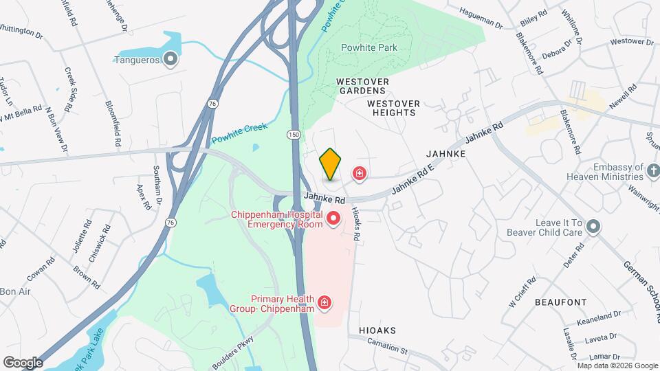 1205 Boulder Creek Rd Map and Location Details