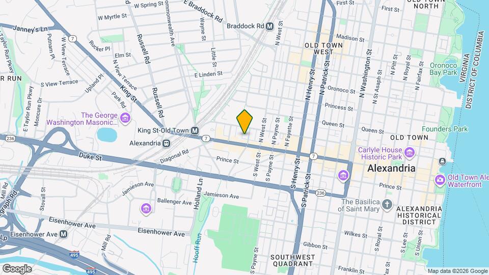 112 N Peyton St Mapa y Detalles de la Ubicación