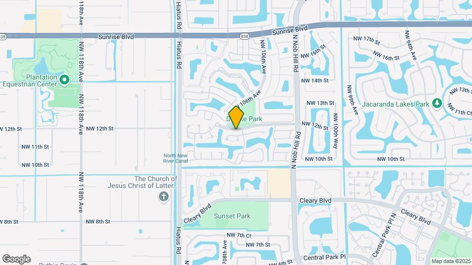10561 NW 11th Ct Map and Location Details