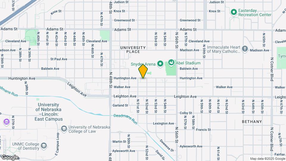 5125 Huntington Ave Map and Location Details