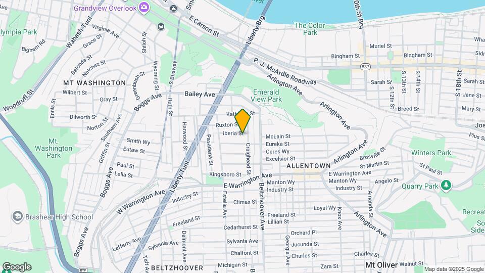 442 Iberia St Mapa y Detalles de la Ubicación