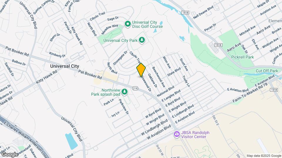 121 Rosewood Dr Map and Location Details